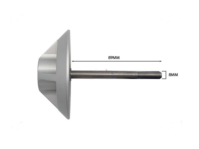 Tirante coprilama manopola in alluminio Mistro mod. 350 VM per affettatrice