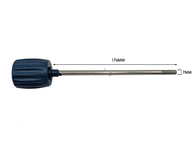 Tirante coprilama noaw senza micro pomolo blu mod.300 V tipo NUOVO/330 VIP per affettatrice