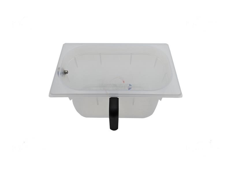 Vaschetta plastica raccogli formaggio mod. GF1,5 Minerva gastro 1/4 240X137XH.150 per grattugia